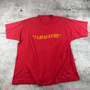 I'm Just Glad To Be Here Shirt Vintage Size XXL